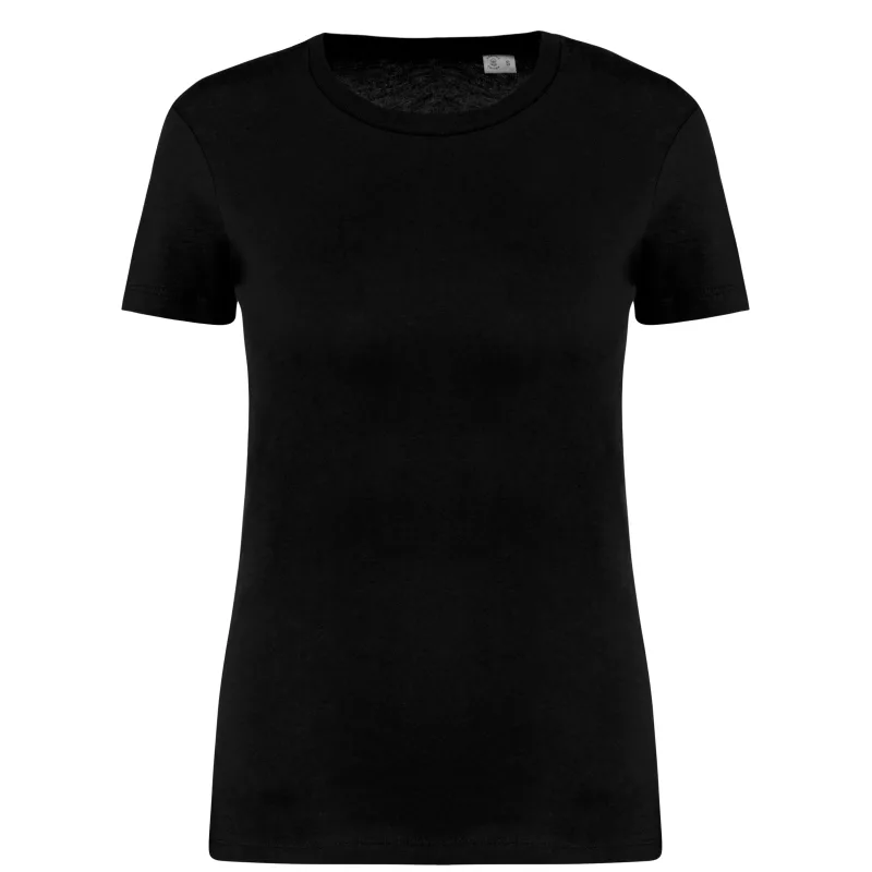 T-shirt écoresponsable femme, Black