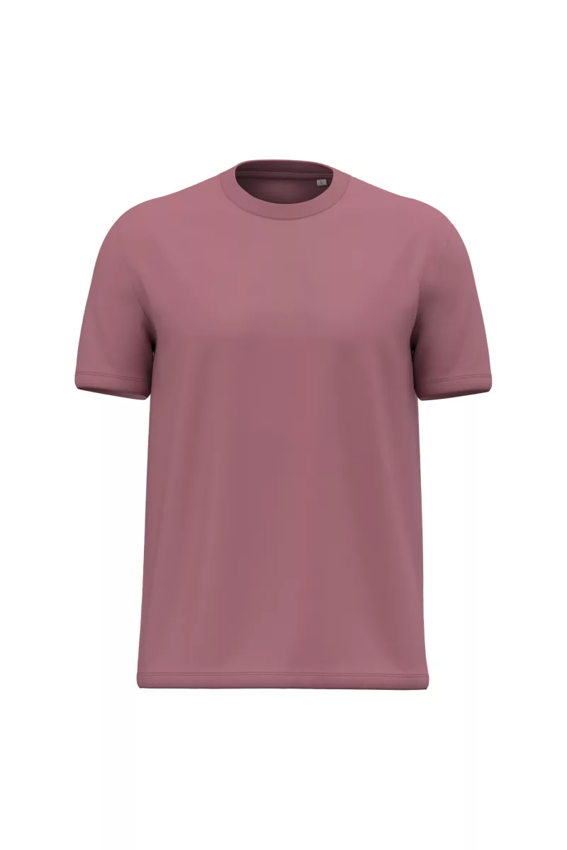 T-shirt écoresponsable à épaules tombantes unisexe, Antique Rose