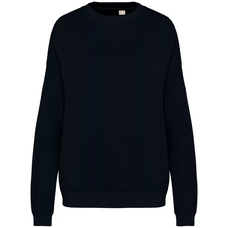 Umweltfreundliches Unisex Oversize Sweatshirt aus French Terry, Washed black