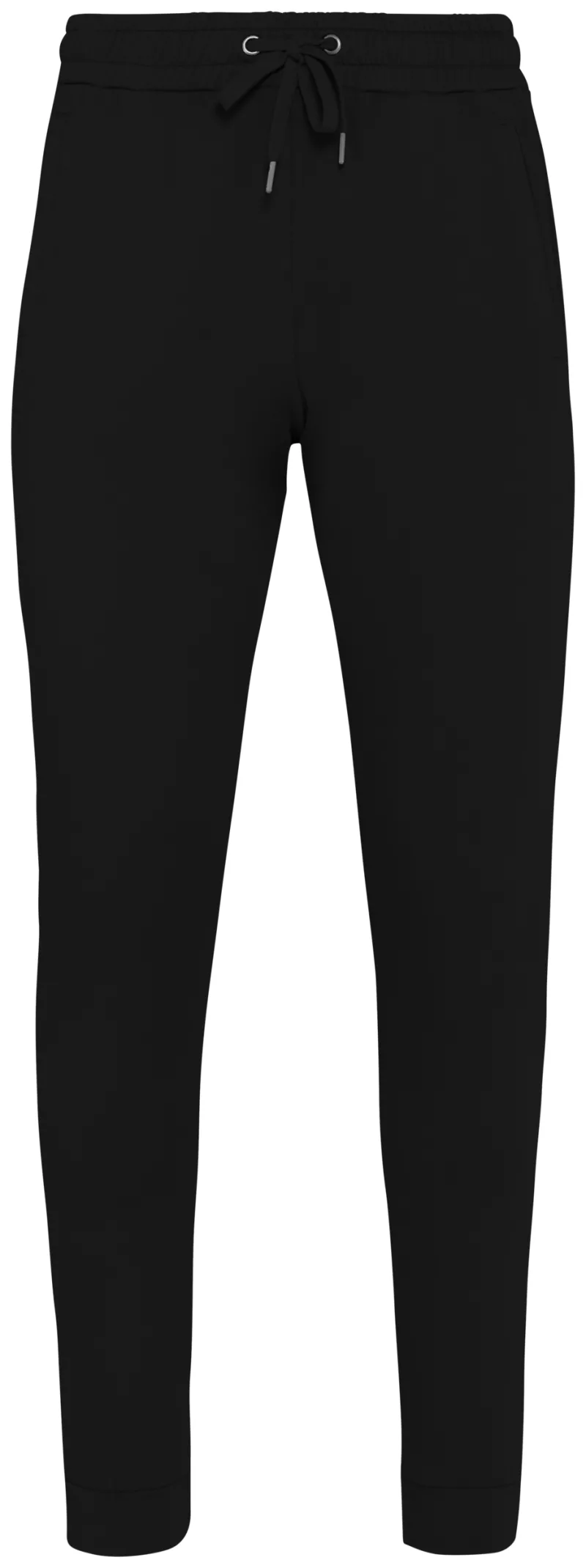 Jogging écoresponsable French Terry unisexe, Washed black