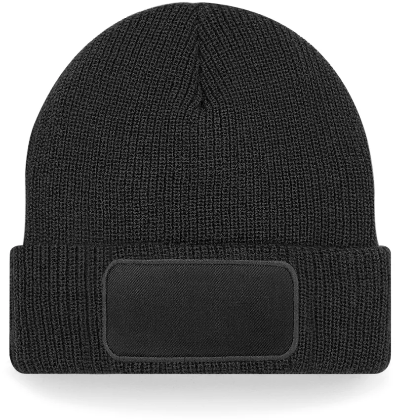 Thinsulate™ Patch Beanie, Black