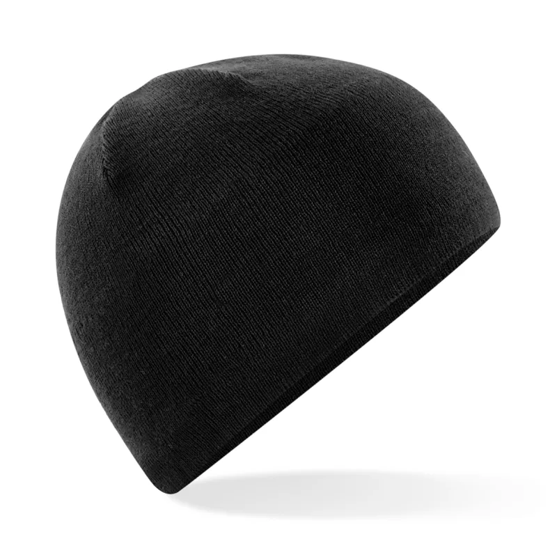 Water repellent beanie, Black