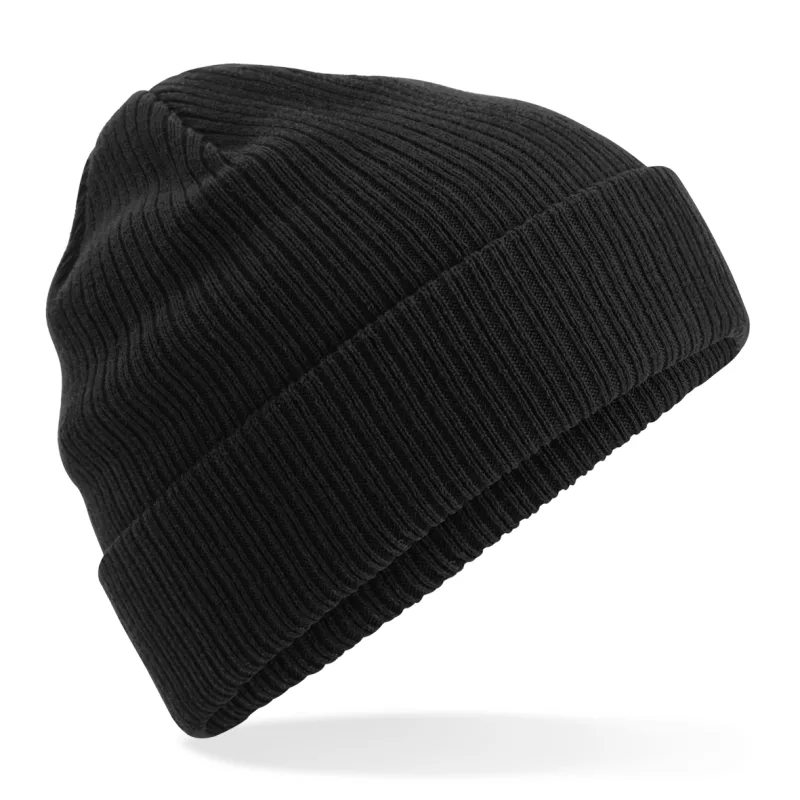 Organic cotton beanie, Black