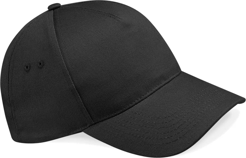 Ultimate 5 Panel Cap, Black