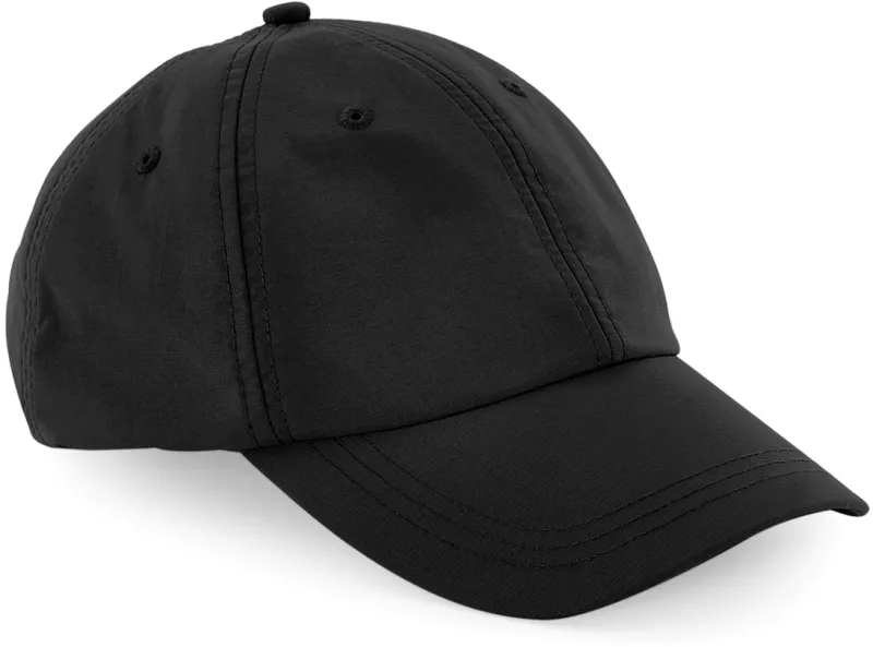 Style outdoor 6 Panels Cap, Black
