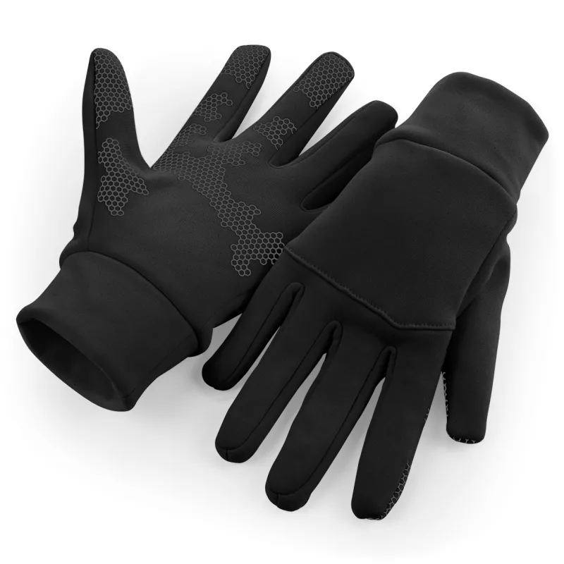 Softshell-Sporthandschuhe, Black