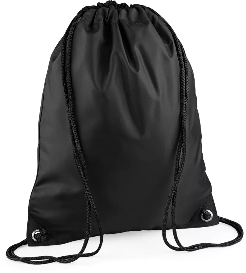 Sac à dos cordelettes PREMIUM, Black