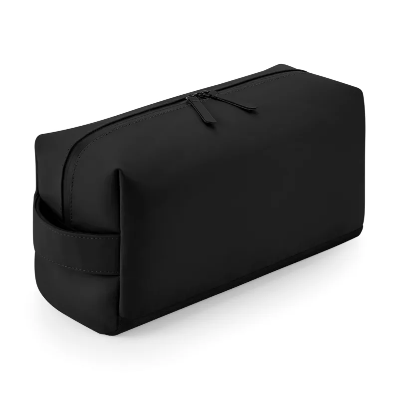 Sac à chaussures en polyuréthane mat, Black