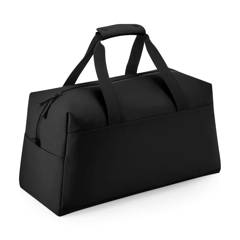 Reisetasche aus mattem Polyurethan, Black