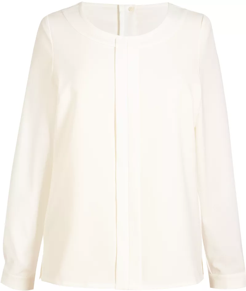 Riola Crepe de Chine blouse, Cream