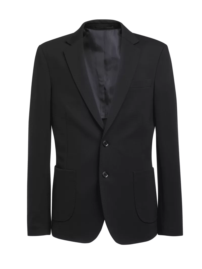 Men's Rory jersey jacket, Black