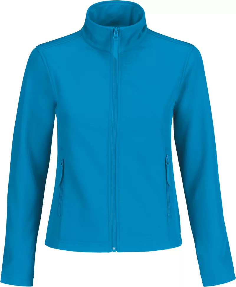 Id.701 Ladies' Softshell Jacket, Atoll / Ghost Grey