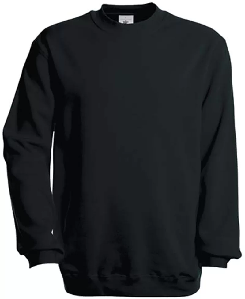 Sweat-shirt col rond, Black