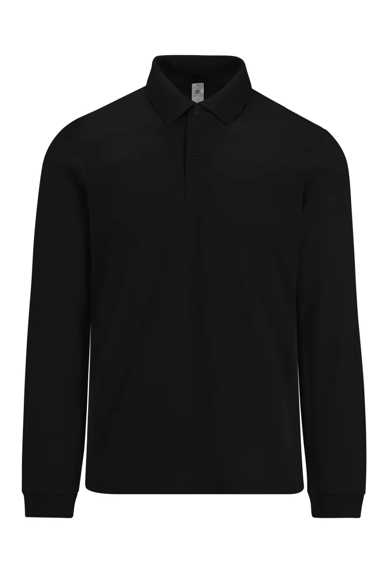 MY POLO 180 Homme manches longues, Black