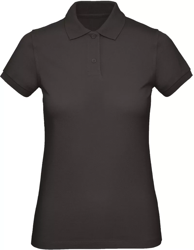 Polo bio femme, Black