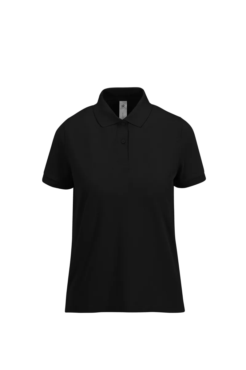 MY POLO 180 Damen mit kurzen Ärmeln, Black