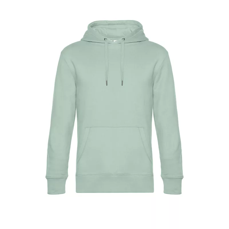 Sweat à capuche KING, Aqua Green