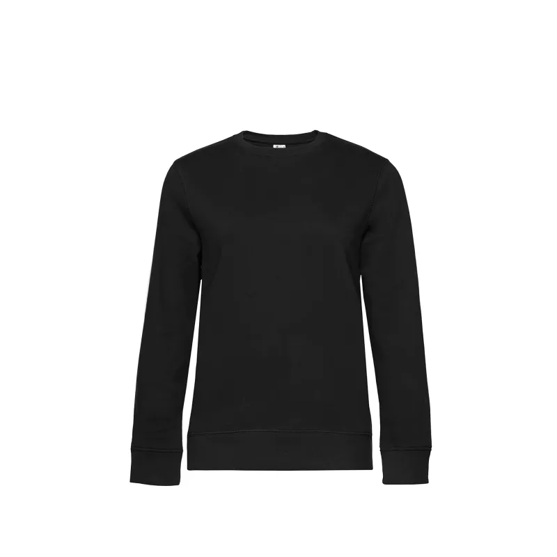 Rundhals-Sweatshirt QUEEN, Black Pure