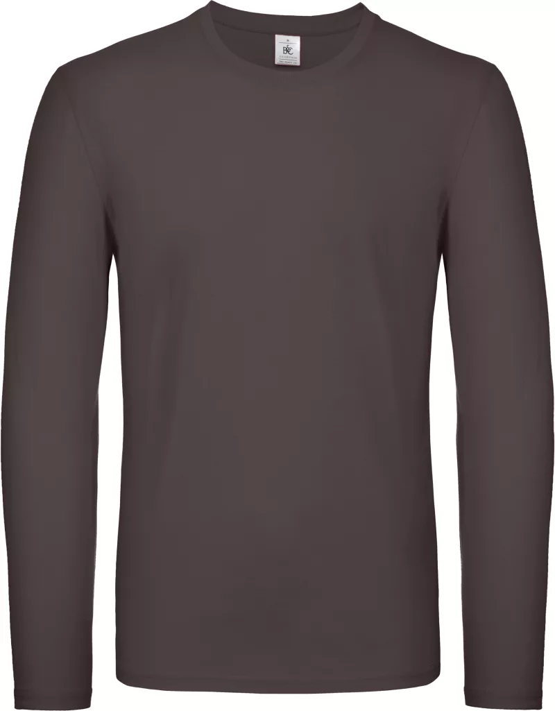T-shirt manches longues homme #E150, Bear Brown