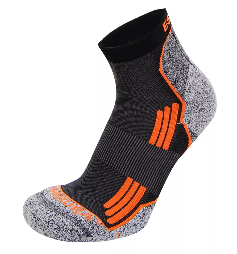 Robuste Halbsocken, Orange /  / Green
