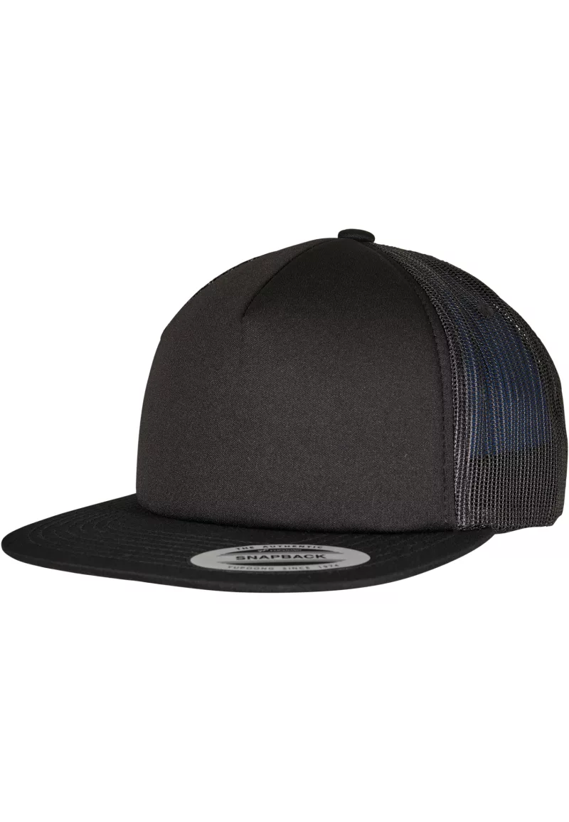 Trucker-Cap mit Schaum, BLACK