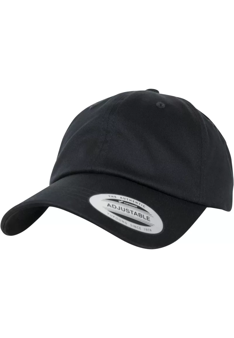 Organic cotton cap, BLACK