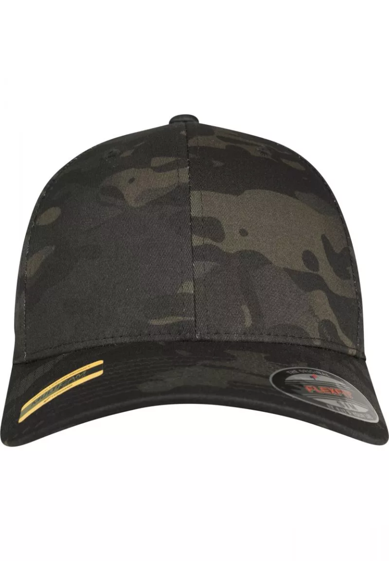 Kappe Flexfit Multicam®, BLACK MULTICAM