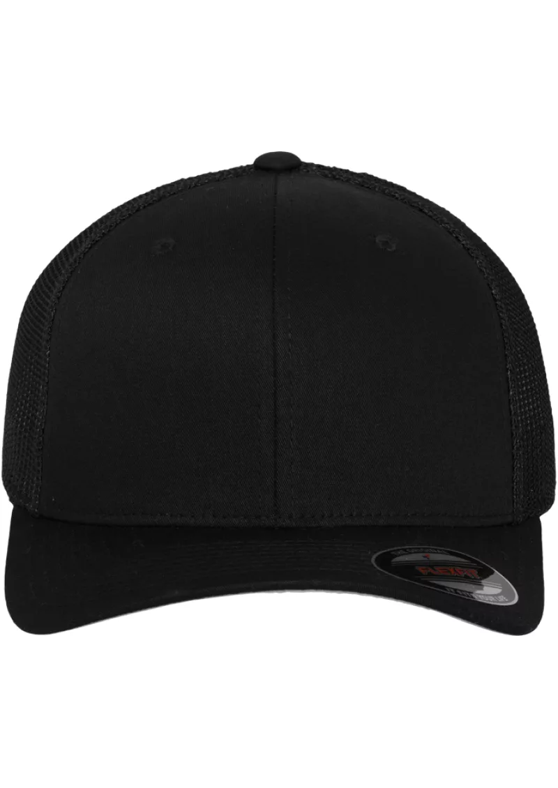 Flexfit Mesh Trucker cap, BLACK
