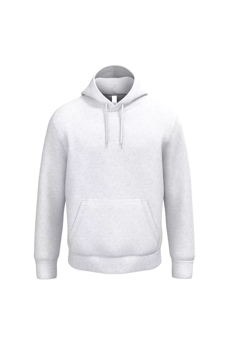 Sweat-shirt à capuche unisexe, Ideal Ash Heather