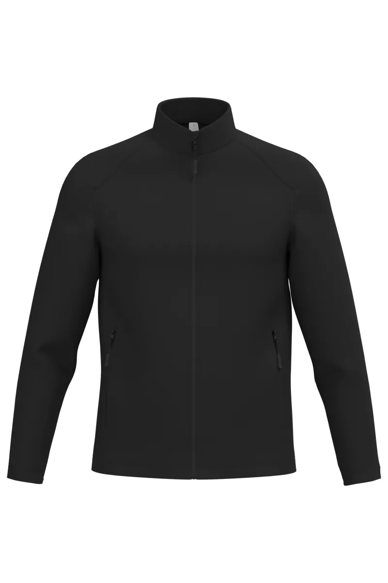 Veste softshell 2 couches homme, Ideal Black