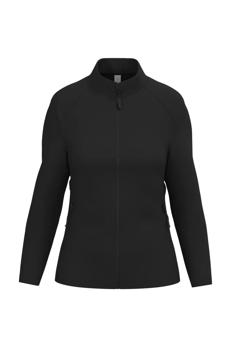 Veste softshell 2 couches femme, Ideal Black
