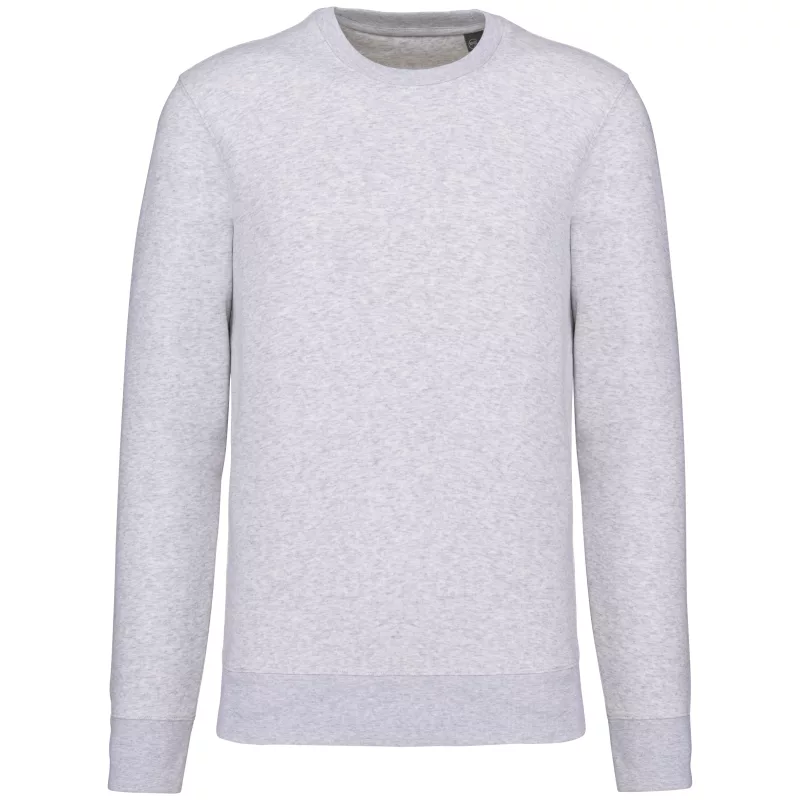 Sweat-shirt écoresponsable col rond unisexe, Ash Heather
