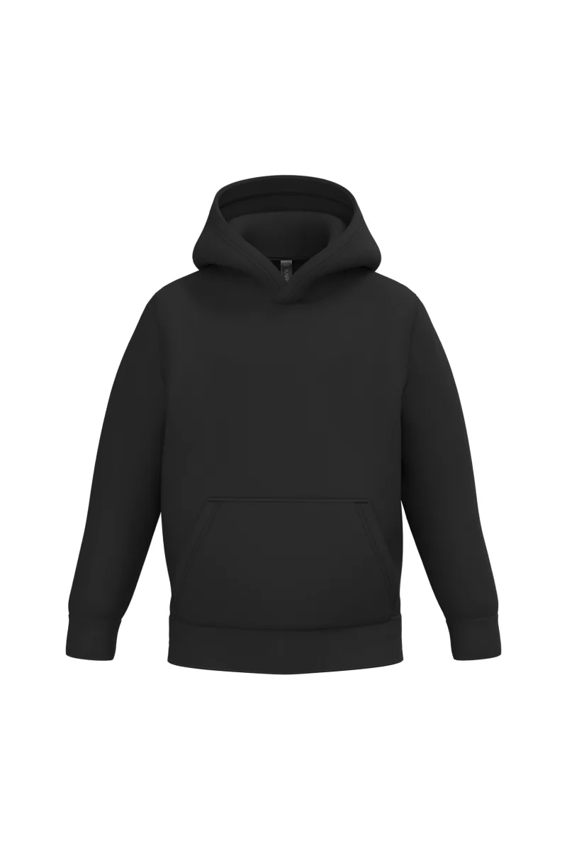Kinder Kapuzenshirt, Black