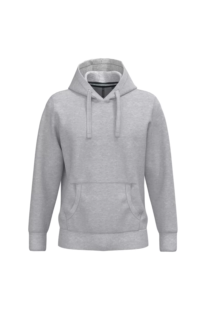 Sweat-shirt capuche homme, Ash Heather