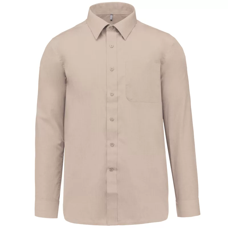 Chemise popeline polycoton entretien facile homme, Angora