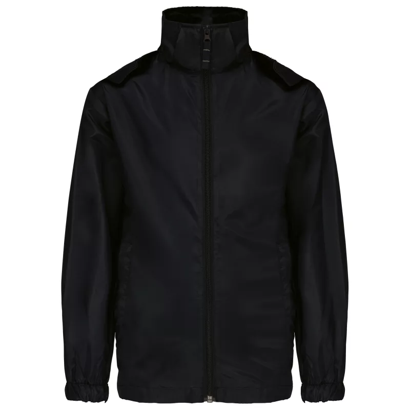 Coupe-vent non doublé enfant, Black