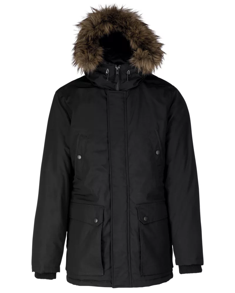 Winter parka, Black