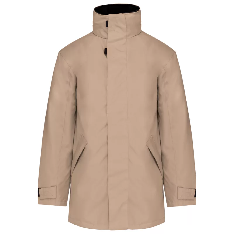 Parka doublure matelassée, Beige
