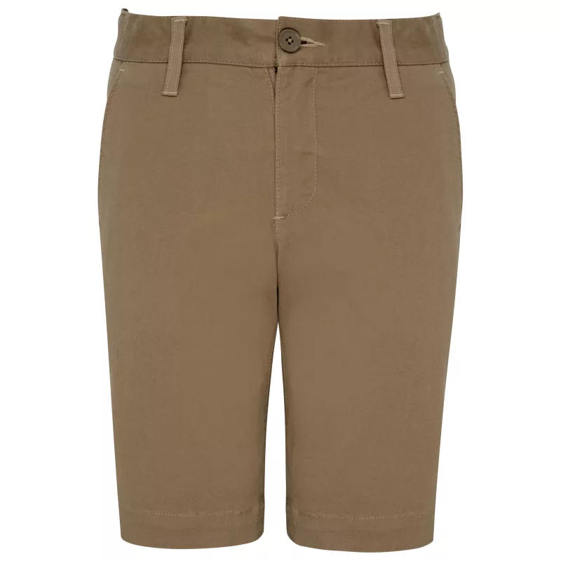 Bermuda chino garçon, Camel