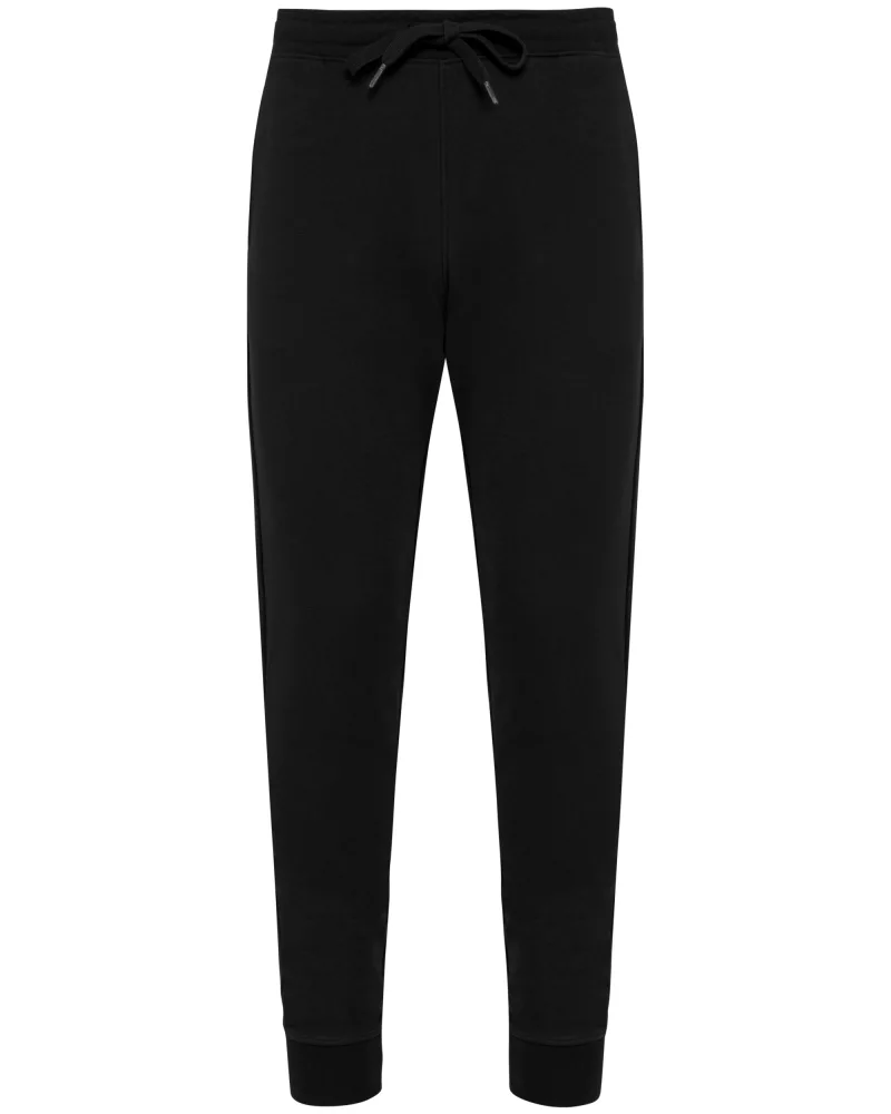 Pantalon molleton non gratté écoresponsable homme, Black