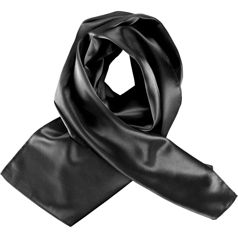Foulard satiné, Black