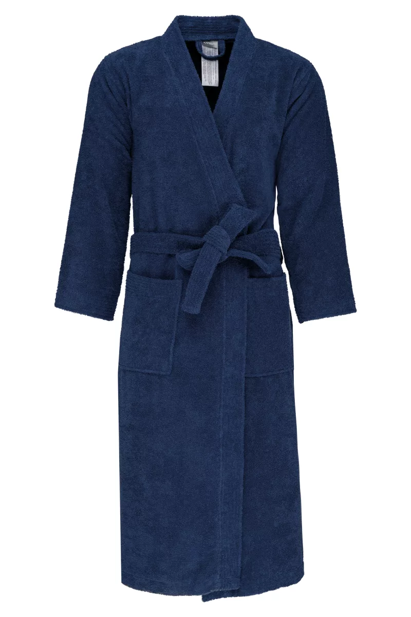 Kimono bathrobe, Navy