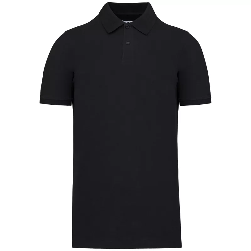 Polo piqué Bio180 homme, Black