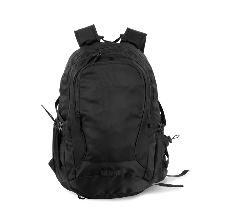Freizeit-Rucksack mit Befestigung für Helm, Black