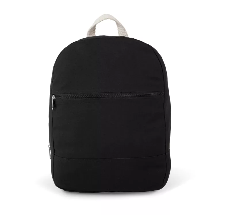 Sac à dos essentiel en coton, Black