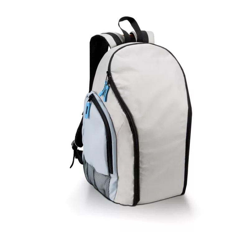 Sac à dos isotherme, Light Grey / Sky Blue