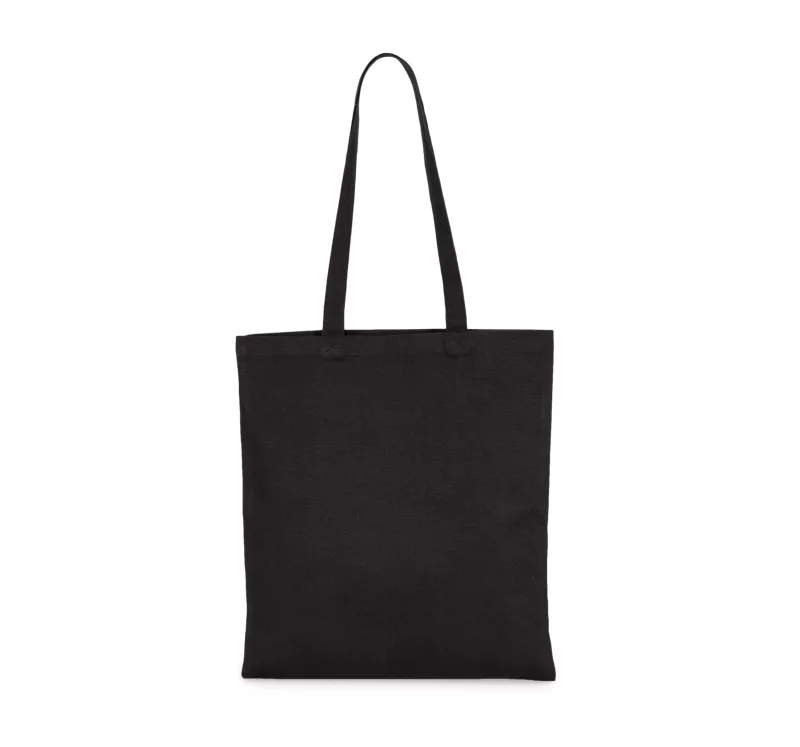 Sac shopping classique coton bio, Black