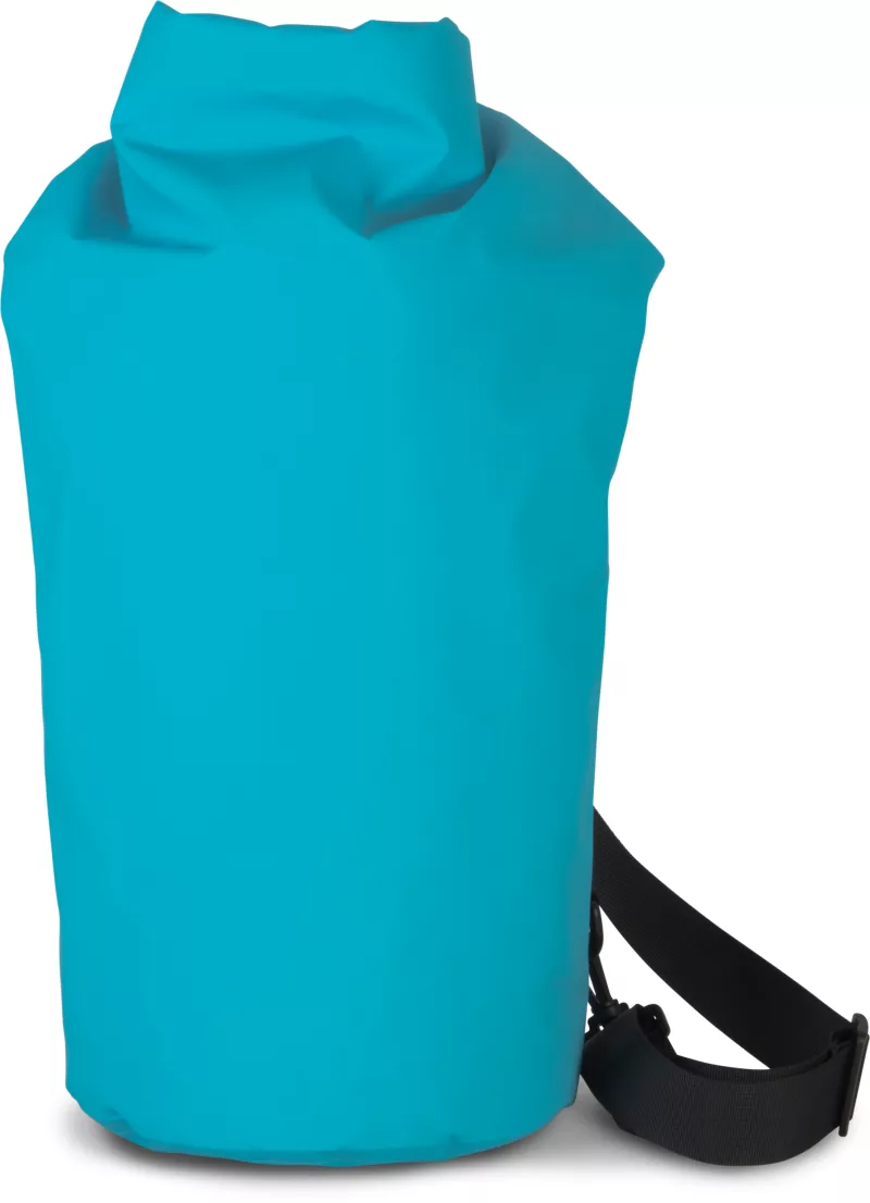 Wasserdichte Roll-Top 15-Liter-Tasche, Aqua Blue