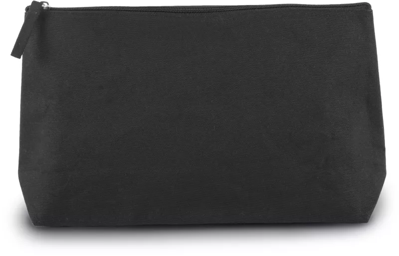 Trousse de toilette en coton, Black