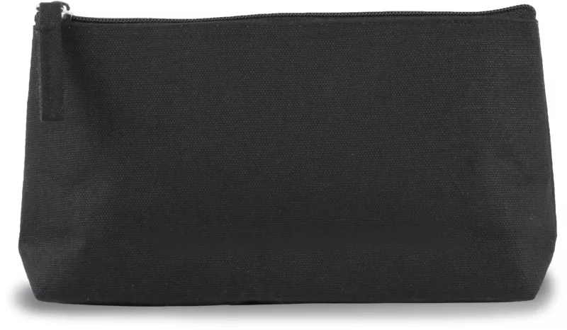 Trousse de toilette en coton, Black